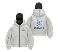 JANZBZSU Passamontagna con Cappuccio da Uomo per C.a.r.d.an.o A.D.A. Abbigliamento Palestra Capispalla Top Felpe A Maniche Lunghe-QHS||m