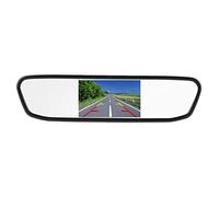 Janzoom Dash Cam a Specchio, Monitor per specchietto retrovisore a Basso consumo energetico IP68 Impermeabile per Telecamera di retromarcia per Auto