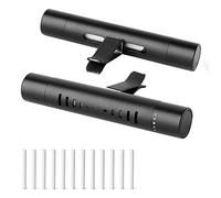 JANZU 2 Pezzi Diffusore Olio Auto Diffusore Auto Sfiato Clip con 12X Ricarica-Auto Deodorante-Auto Profumo-Auto Diffusore Olio Sfiato