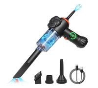 JANZU Aspirapolvere Portatile Ricaricabile Aspirapolvere Cattura Insetti per Insetti, Aspirapolvere Portatile Fili