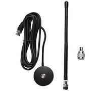 JANZU CB Antenna Antenna 27MHz Soft Whip Base Magnetica BNC PL259 Connettore CB Antenna Antenna per Cobra