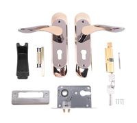 JANZU Maniglia per Porta Domestica per Interni per Casa con Set di Chiavi con Serratura di Sicurezza nel Lega di Alluminio