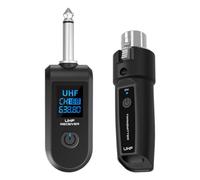 JANZU Nuovo Microfono Senza Fili UHF Wireless XLR Trasmettitore e Ricevitore per Microfoni Dinamici Mixer Audio Sistemi PA