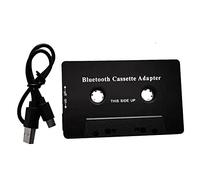 JANZU Universal Cassette Car Tape Aux Stereo Adapter con Microfono per Telefono MP3 AUX Cavo CD Player