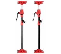 JAOGAUS Cabinet Jack Stands, Strumento di sollevamento manuale di risparmio di manodopera, Sistema di supporto in acciaio rapido di lavoro telescopico Asta di sollevamento strumento di terza mano,