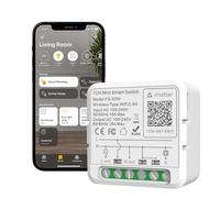 JAOGAUS Homekit, interruttore smart wlan fai da te, modulo smart switch senza hub, interruttore wlan Smart relè, automazione domestica, compatibile con Smart Life/Tuya, Alexa, Google Home, Home