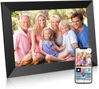 JAOKPO - Cornice digitale con WiFi, cornice digitale intelligente da 10,1 pollici con app, cornice elettronica IPS FHD 1080P, con presentazione, perfetta per