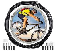 JAONLD Set da 2 Pezzi Cavo Freno Bicicletta Universale Anteriore e Posteriore Con Guaina e Manicotti Terminal - Accessori Bici di Ricambio
