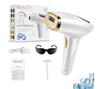 JAOSY Luce Pulsata, Epilatore Luce Pulsata, Laser peli Donna, IPL Laser Hair Removal, HR/SC/RA 3 in 1 Funzioni 999.900 Flash Depilatore Corpo Donna