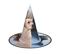 JaoXer Cappello di Halloween Labrador Retrievers - Accessori per costume da adulto per feste e mascherate, perfetto per Halloween, Carnevale, Cosplay
