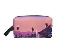 JaoXer Grande borsa cosmetica da viaggio - riutilizzabile The Old Hollywood Print Dopp kit per articoli da toeletta, organizer portatile per uomini e donne, bianco, taglia unica