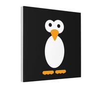 JaoXer Quadro decorativo su tela da 40,6 x 40,6 cm, stampa con pinguino, astratto, realistico, decorazione per la casa, soggiorno, camera da letto, ufficio