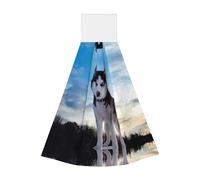 JaoXer Salviette per le mani in velluto corallo per cani, panni per la pulizia ad asciugatura rapida per cucina, bagno, campeggio e altro ancora