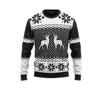 JAP Christmas Classic Nero - Maglione Natalizio - 4XL