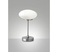 JAP DA TAVOLO NICHEL SATINATO A LED 3000K - 5W - 500 lm DIMMERABILE