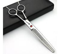 Japan 7 pollici forbici parrucchiere studio professionale strumenti di modellazione micro-bent testa di taglio forbici sottili