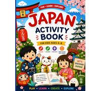 Japan Activity Book for Kids: Fun Games, Drawing & Travel Journal Activities for Ages 4-8