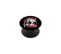 Japan Anime Warrior Eyes Illustration Graphic Anime PopSockets PopGrip Adesivo