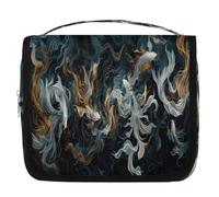 Japan Art Koi Fish Borsa da toeletta da viaggio per donne, uomini, ragazze e ragazzi, borsa per cosmetici da appendere borsa da bagno organizer per articoli da toeletta borsa da doccia, Colore, 4.5 L,