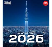 Japan At Night Calendar 2026: Neon lights, quiet alleys, and city reflections under the stars | Kalender Calendario Calendrier
