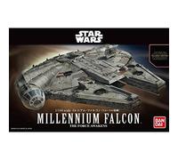Japan BANDAI Star Wars Plastic Model 1/144 Millennium Falcon Il risveglio del...