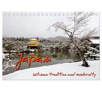 Japan - between tradition and modernity (Desk Calendar 2026 DIN A5 landscape), CALVENDO 12 Month DeskCalendar: 13 high-quality photographs from Japan
