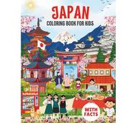 Japan Coloring Book for kids with facts