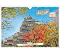 Japan das Land der aufgehenden Sonne (Wandkalender 2026 DIN A4 quer), CALVENDO Monatskalender: Japan - zwischen Tradition und Moderne.