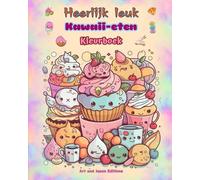 Japan Editions Heerlijk leuk Kawaii-eten Kleurboek Schattige kawaii (Tascabile)