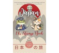 Japan Eki Stamp Book: A 5x8 Train Station Stamp Journal to Collect Eki Stamps, with Extra Space for Notes, Dates, Locations, and Lasting Memories