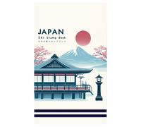 japan eki stamp book: adorable travel Train Station Stamps notebook for Railway Enthusiasts, Souvenir Collecting with a fun and cool Japanese cultural tourism Station Stamp Locations, (4*6) inch