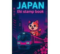 Japan Eki Stamp book: Every train station has its own distinctive "eki stamp", designed to reflect the beauty...