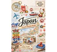 Japan Eki Stamp Book for Travel: 4" x 6" Small Size Stamp Notebook to Collect and Log Japanese Railway Station Stamps and Travels
