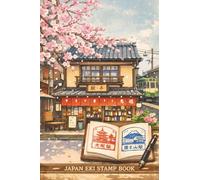 Japan Eki Stamp Book for Travel: 4" x 6" Small Size Stamp Notebook to Collect and Log Japanese Railway Station Stamps and Travels