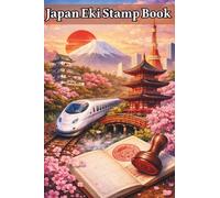 Japan Eki Stamp Book for Travel: Japanese Train Station Stamp Collection Travel Journal (4" x 6" Small Size)