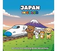Japan in Color: A Cultural Coloring Book Adventure
