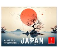 Japan - Kunst der Traditionen (Wandkalender 2027 DIN A3 quer), CALVENDO Monatska