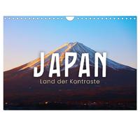 Japan - Land der Kontraste (Wandkalender 2027 DIN A4 quer), CALVENDO Monatskalen