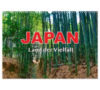 Japan - Land der Vielfalt (Wandkalender 2027 DIN A3 quer), CALVENDO Monatskalend