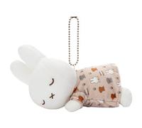 Japan Miffy And Snuffy suyasuya Sleeping Plush Doll Key Chain Mascotte 2023