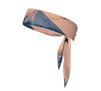 Japan Mount Fuji Paesaggio Stampa Sport Cravatte per la testa Bandane Allenamento Fascia per capelli Athletic Fasce per il sudore per corsa Tennis