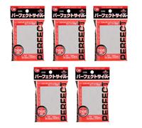 Japan NEW KMC Perfect Size Inner Sleeves Standard 1 Pack 100 Count 5 Packs