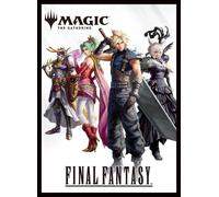 Japan NUOVO Magic: The Gathering Final Fantasy Card Sleeves Pack Art MFS-01