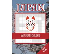 Japan Nurikabe Book: 50 Easy Nurikabe Puzzles Inspired by Japanese Logic Puzzle Tradition | Easy-to-Read Layout | Brain Challenges For Kids, Adults and Seniors