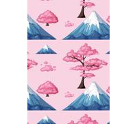 Japan Pink Cherry Blossom Mount Fuji Eki Stamp Collecting Book: Travel Journal for Train Station Stamp Collectors | Japan Railway Stamp Notebook