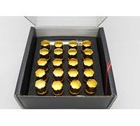 SET 20 BULLONI RUOTA CERCHIO ORO Japan Racing JB1 Bulloni Ruota 12x1.5 Gold