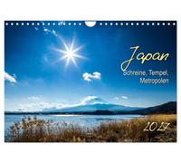 Japan - Schreine, Tempel, Metropolen (Wandkalender 2027 DIN A4 quer), CALVENDO M