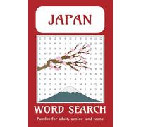 Japan Search Puzzle Book: Word Search with Easy to Read about Travel Japan, Japanese Food, Japanese Culture, and More | 6x9 inches, 110 Pages | 50+ ... … Gift for Vacation, Holidays, and Free Times