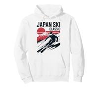 Japan Ski Classic - Giappone Sci Nagano Sci sciatore Felpa con Cappuccio
