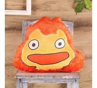 Japan Studio Ghibli Howl's Moving Castle Cuscino Die Cut Calcifer 30,5 x 35 cm